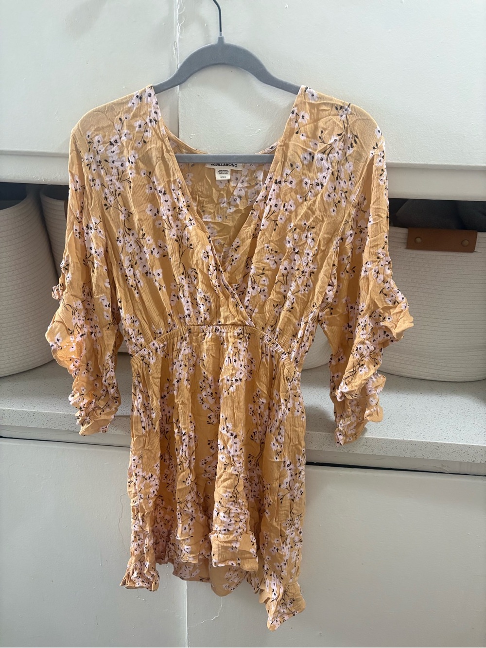Billabong Love Light Floral Print Dress